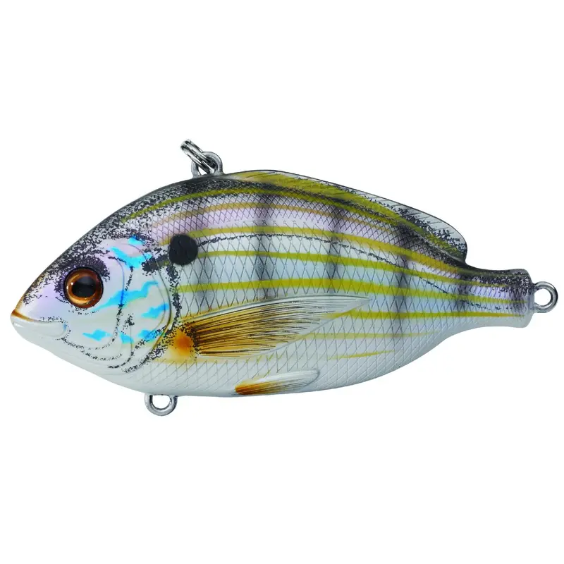 Saltwater Pinfish Rattlebait – 3", Natural-Matte Finish, #2 Hook 1