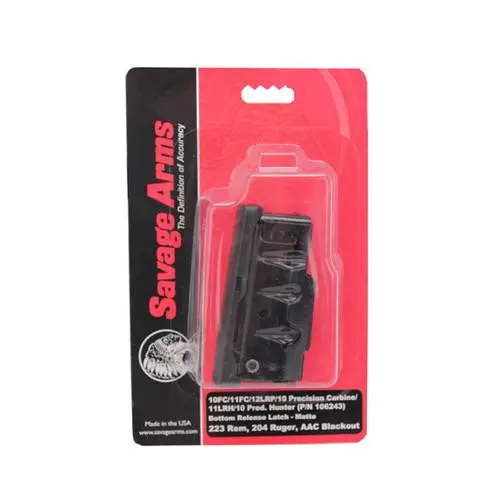 Savage 10/11Fc Replacement Magazine — 4-Round Matte Blue For .223 Rem & .204 Ruger 1