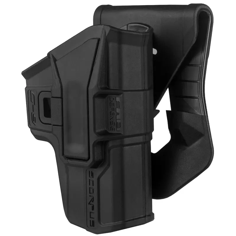 Scorpus Paddle-Belt Holster – Right-Hand Fit For Glock 9Mm–40 S&W (Black) 1
