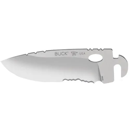 Selector Drop-Point Knife Blade – Partially Serrated 1
