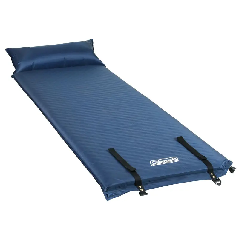 Self-Inflating Camping Pad With Integrated Pillow Support 1