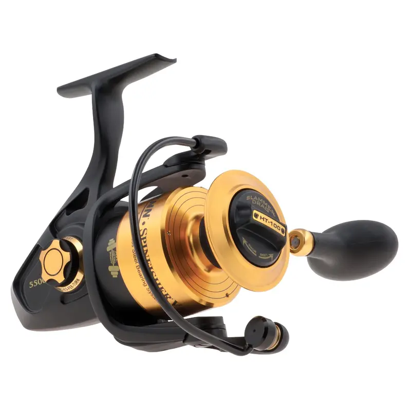 Shimano Spinfisher V 5500 Spinning Reel – 5.6:1 Gear Ratio, 35-Inch Retrieve, 30-Lb Max Drag, Ambidextrous 1