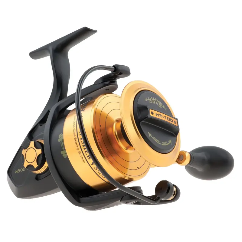 Shimano Spinfisher V 8500 Spinning Reel – 4.7:1 Gear Ratio, 42-Inch Retrieve, 35-Lb Max Drag, Ambidextrous 1