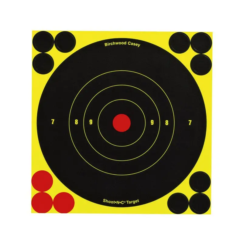 Shoot-N-C Bull’S-Eye Target – 6" Round, Pack Of 60 1