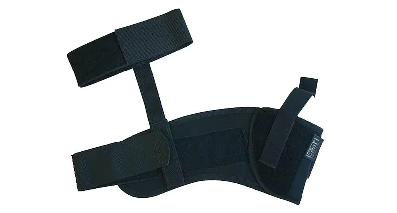 Sidekick Ankle Holster – Black Cordura Nylon, Right-Hand, Size 0 1