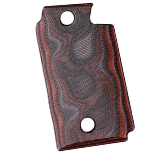 Sig P938 Extreme Series Ambidextrous Grip – Smooth G-Mascus G10 With Red Lava Accents 1