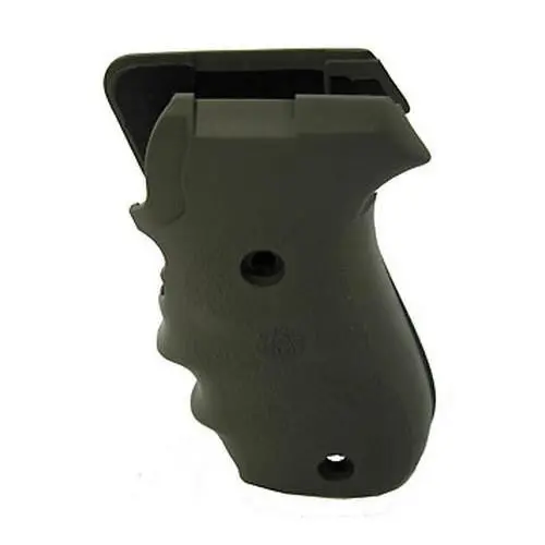 Sig Sauer P220 American-Style Grips – Textured Rubber, Olive Drab Green, Finger Grooves 1