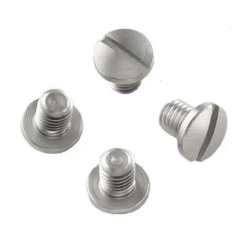 Sig Sauer P938 Stainless Steel Grip Screws – Set Of Four, Slotted Head 1