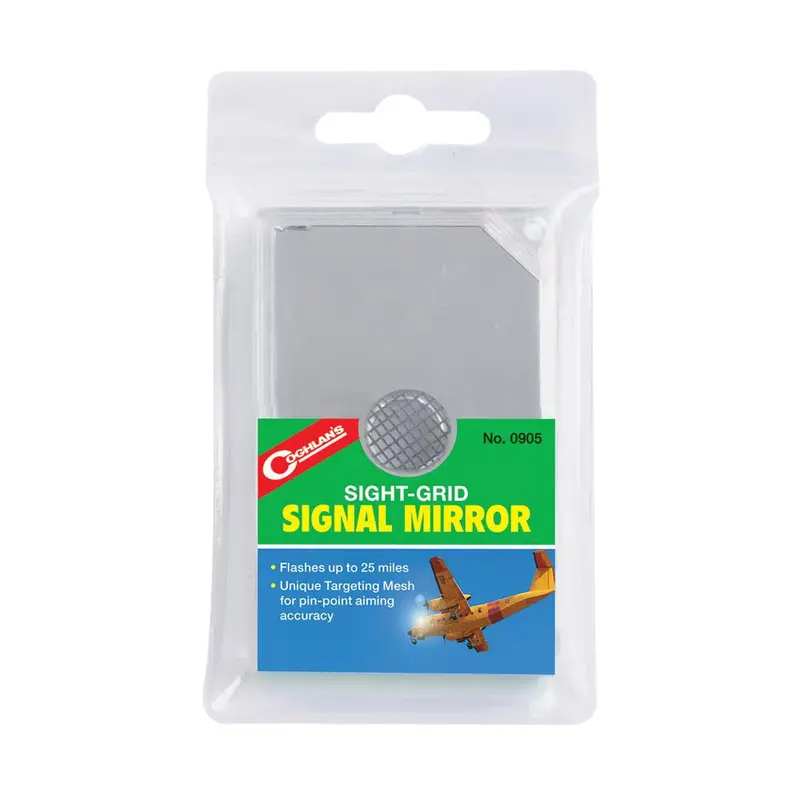 Sight-Grid Survival Signal Mirror – Precision-Aimed Reflective Rescue Tool 1