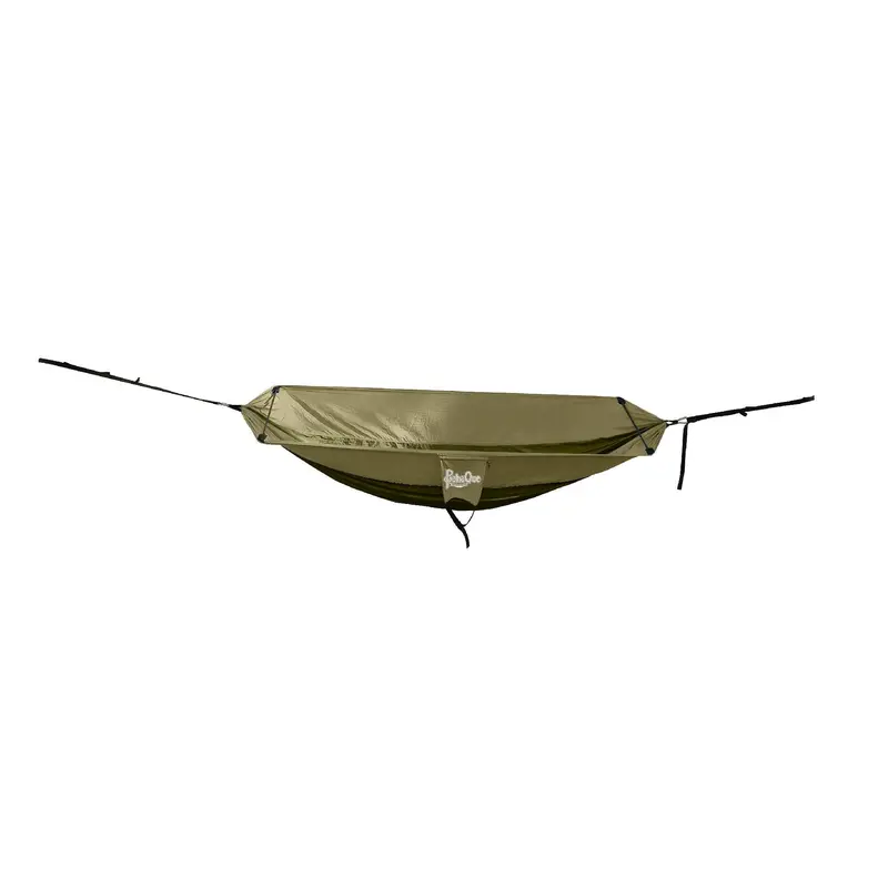 Single-Person Hammock – Olive-Khaki Color 1