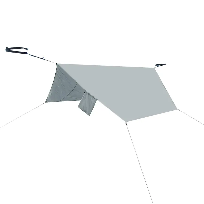 Single-Person Rainfly-Compatible Hammock – Grey Color 1