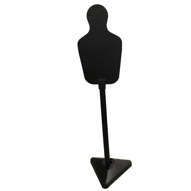 Single Spark Reactive Night Target – Universal Hit-Activated Design, Black 1