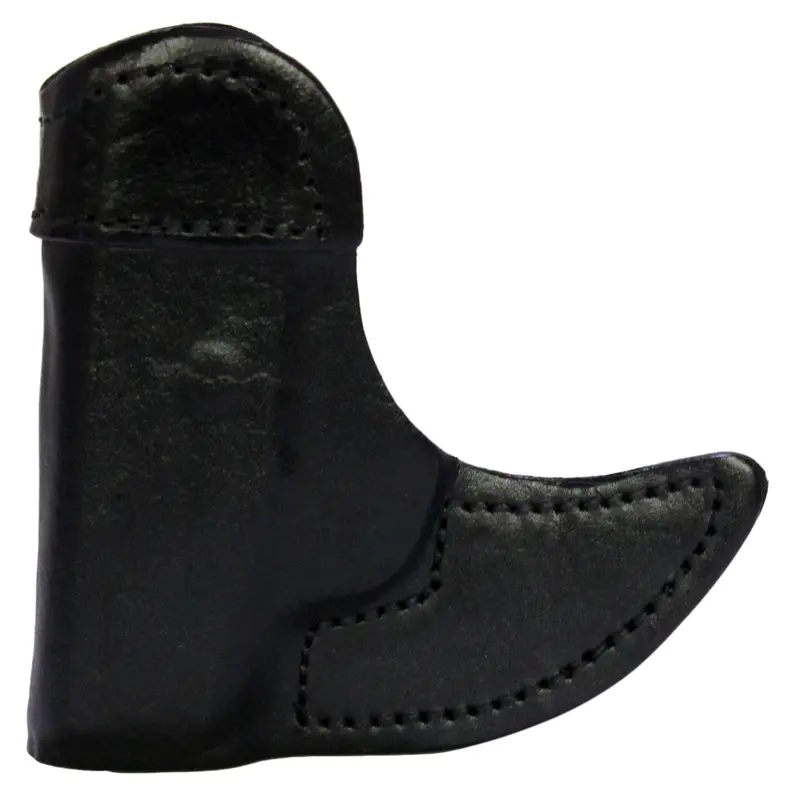 Slim Front-Pocket Leather Holster For Ruger Lcp – Black, Left-Hand Draw 1