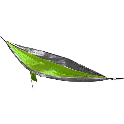 Slothcloth Hammock 2.0 – Lime & Gray All-Season Nylon 1