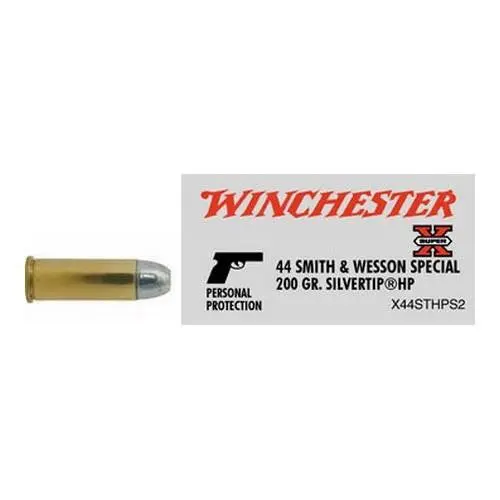 Smith & Wesson .44 Special Super-X Ammo – 200Gr Silvertip Hp, Box Of 20 1