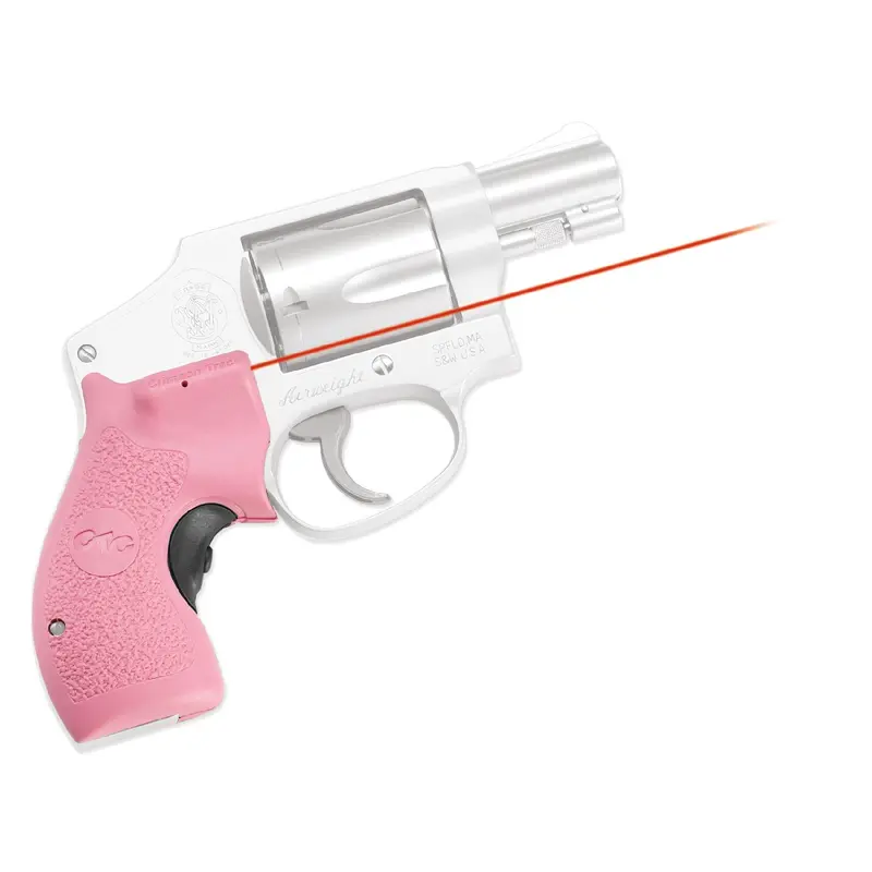 Smith & Wesson J-Frame Lasergrip – Round Butt, Front-Activation, Pink 1
