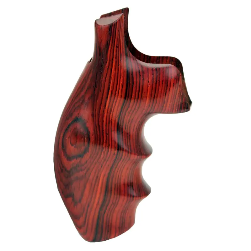 Smith & Wesson K/L-Frame Round Butt Grips – Exotic Coco Bolo Wood 1
