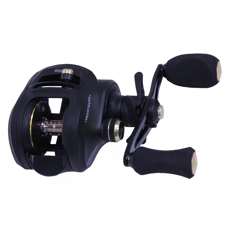 Smoke Heavy-Duty Baitcasting Reel — 6.6:1 Ratio, 7-Bearing System, Right-Hand Retrieve 1