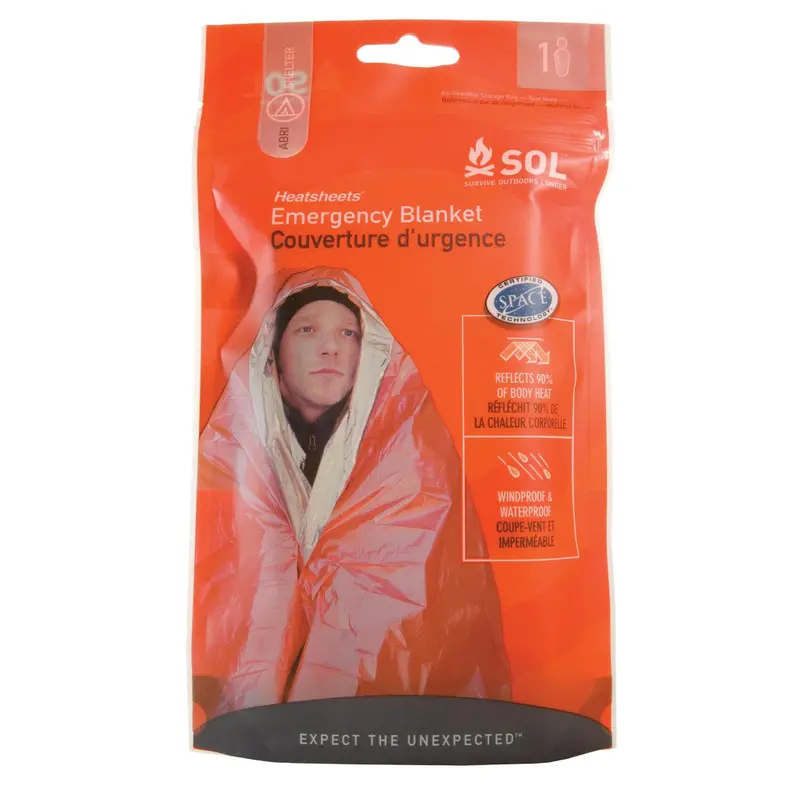 Sol Mylar Emergency Blanket – Ultra-Light Heat-Reflective Wrap 1