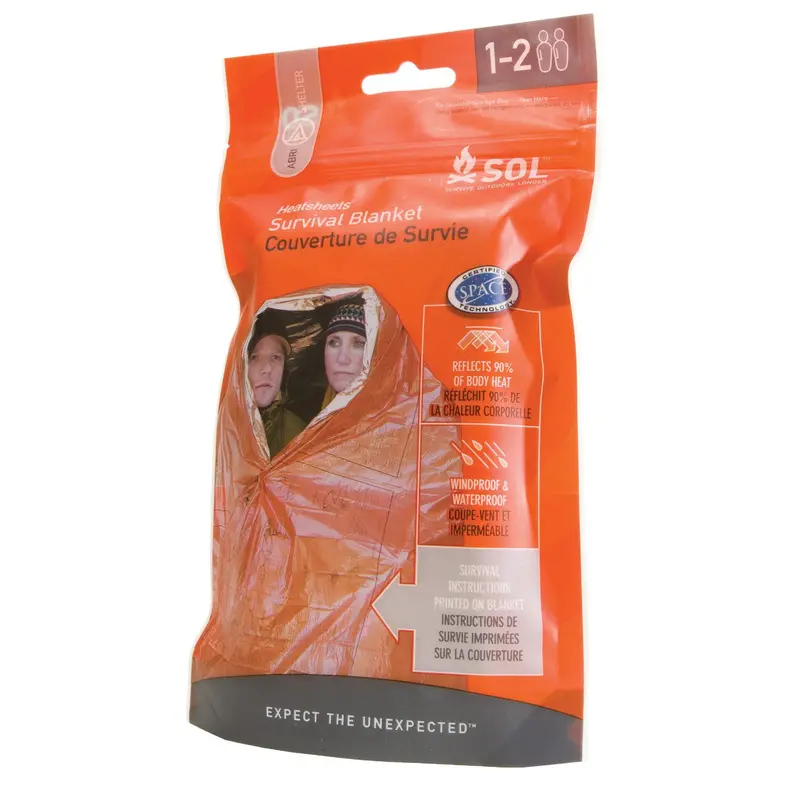 Sol Premium Survival Blanket – Heavy-Duty Thermal Protection 1