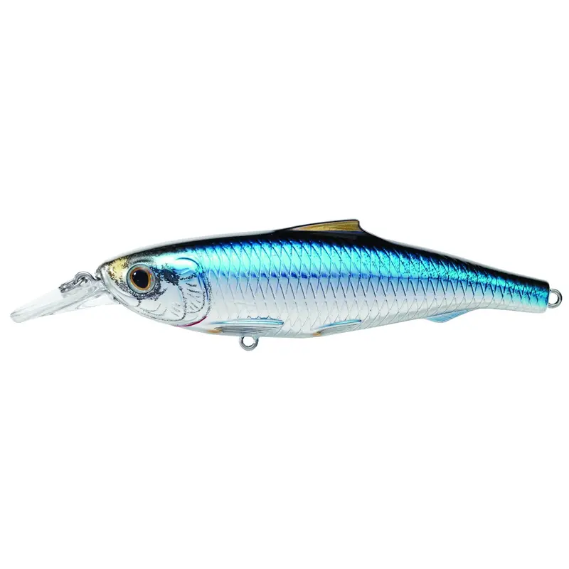 Spanish Sardine Jerk Bait – Saltwater-Optimized, 4.5", Silver-Blue Finish, 0–4 Ft Depth Range, #2 Hook 1