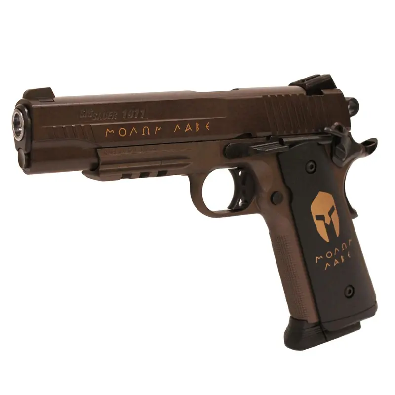 Spartan 1911 Air Pistol – .177 Caliber, 12G Co2, Tactical Polymer Frame 1