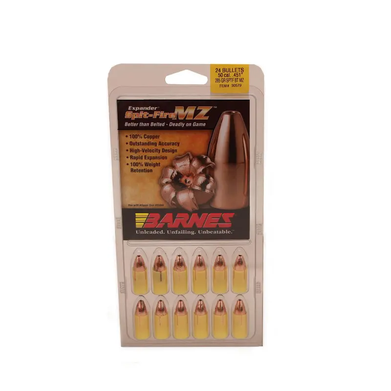 Spitfire Mz 50-Caliber Muzzleloader Sabots – 285 Grains (Pack Of 24) 1
