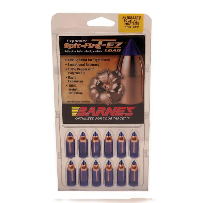 Spitfire T-Ez Muzzleloader Sabots – .50 Cal, 290-Grain (24 Ct) 1