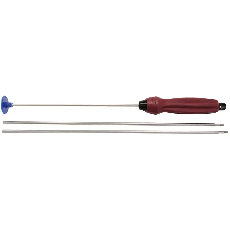 Stainless Steel 22-Caliber Cleaning Rod Kit – 3-Piece Deluxe Set 1