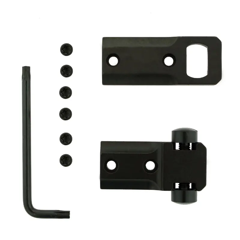 Standard Two-Piece Mounting Base In Matte Black (94Mm) 1