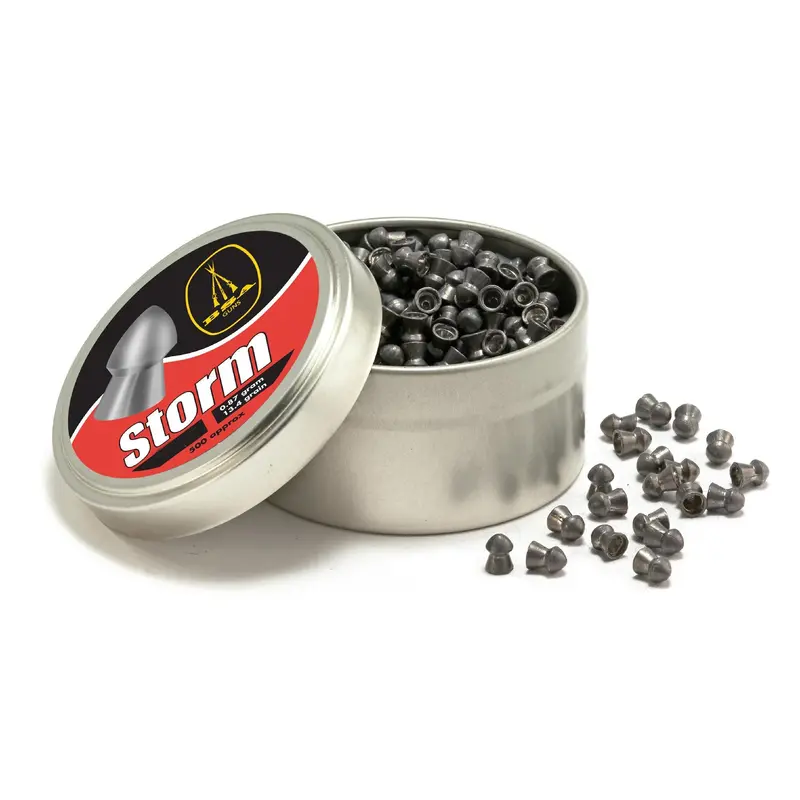 Storm .22 Caliber Round Head Hunting Ammunition – 500-Round Bulk Pack 1