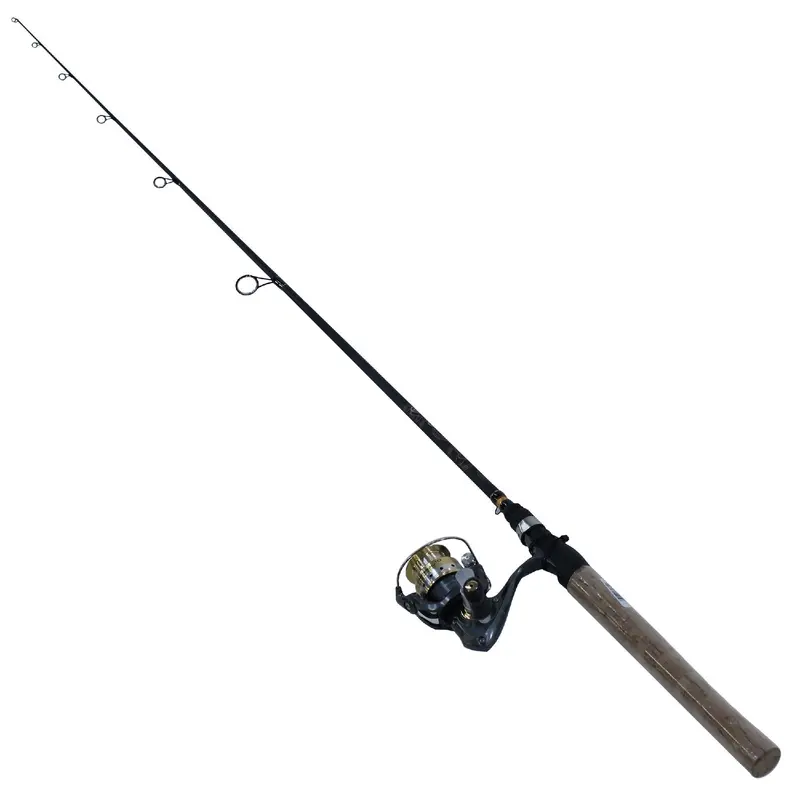 Strategy Medium-Light Spinning Combo: 5'6" 1-Piece Rod, 10 Size Reel, 5.2:1 Gear Ratio, Left-Hand Retrieve 1
