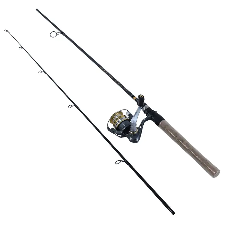 Strategy Medium-Light Spinning Combo: 6' 2-Piece Rod, 20 Size Reel, 5.2:1 Gear Ratio, 8-Bearing 1