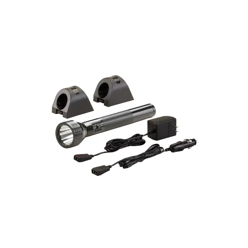 Streamlight Sl-20L Rechargeable Flashlight – 120V Ac/Dc Charger, Dual Nicad Sleeves 1