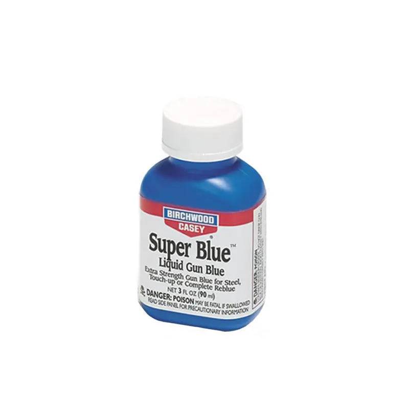 Super Blue Liquid Gun Bluing Solution – 3-Ounce Bottle For Metal Finishing 1