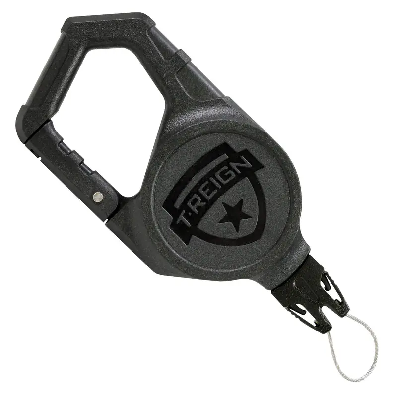 Super-Duty Carabiner – 36" Kevlar Cord, Black Anodized 1