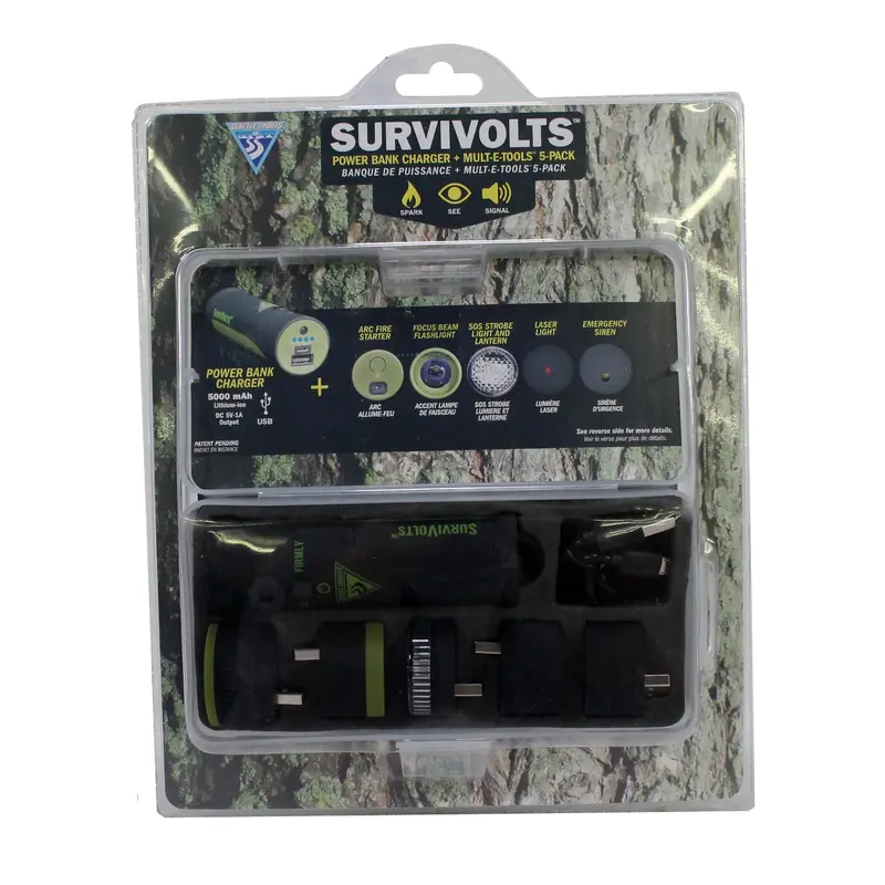 Survivolts All-In-One Power Bank & Multi-Tool With Usb Ports 1