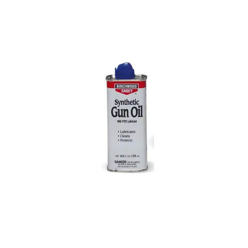 Synthetic Gun Oil – 4.5 Oz Bottle, Clean-Burning Formula 1