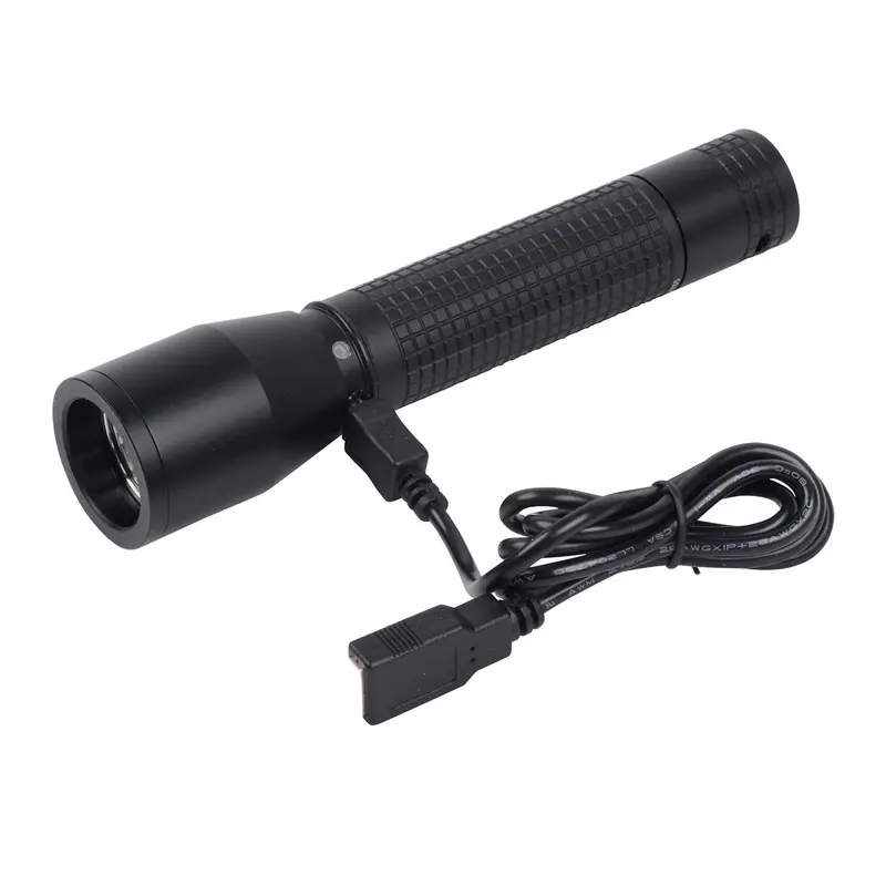T3R Rechargeable Flashlight – Usb-C Charging, Tactical Grade 1