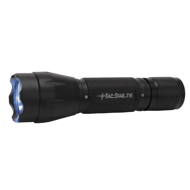 T6 Tactical Led Flashlight – 6V, 150-Lumen Output 1