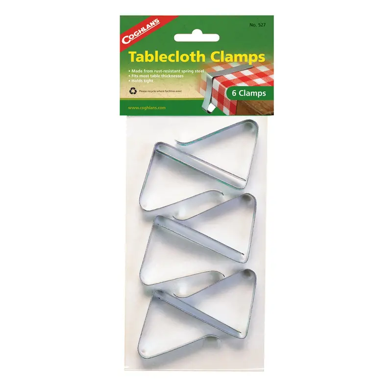 Tablecloth Securing Clamps – Set Of 6 Non-Slip Grip Clamps 1