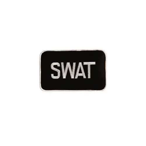 Tactical Swat Patch – Black And White Design 1