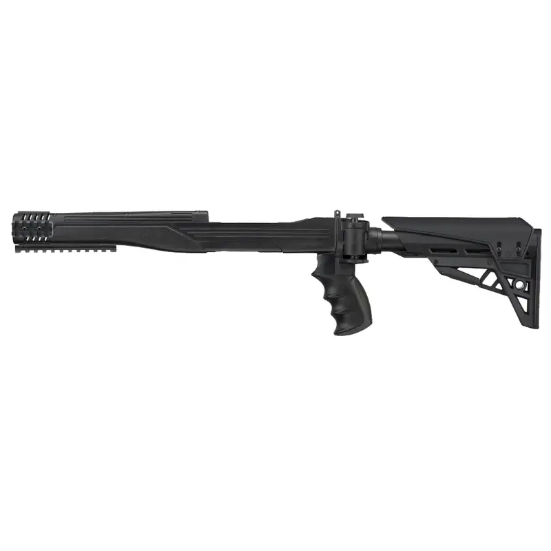 Tactlite Adjustable Side-Folding Stock For Ruger 10/22 Rifles – Black Finish With Scorpion Recoil Pad (Cr Model) 1