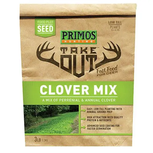 Take Out Clover Blend Food Plot Seed – 5 Lb Bag For Forage And Soil Health 1