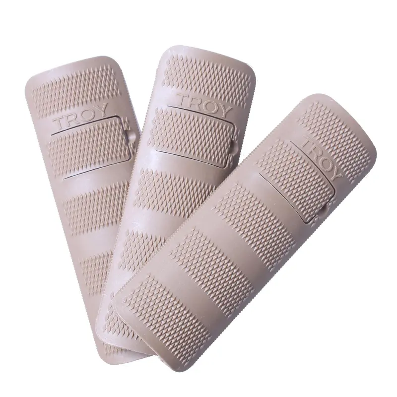Tan 4.4-Inch Tactical Rail Cover (Pack Of 3) 1