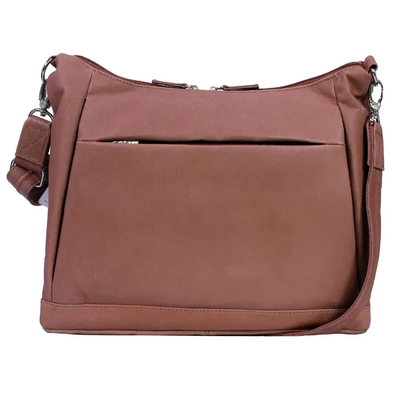 Tan Concealed Carry Hobo Handbag – Large Capacity 1