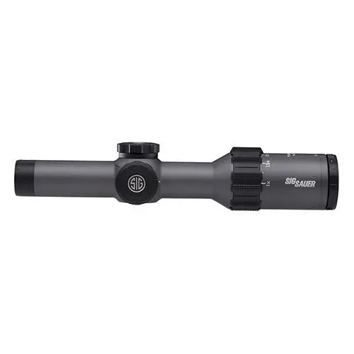 Tango6 Sfp Tactical Riflescope – 1-6X24Mm, 30Mm Tube, 5.56/7.62 Horseshoe-Dot Reticle, Graphite Finish 1