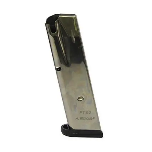 Taurus Pt92/Pt99 15-Round Standard-Capacity Magazine – Nickel Finish 1