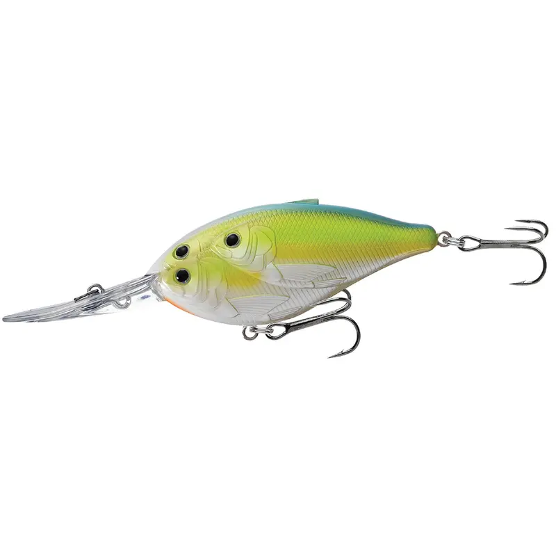 Threadfin Shad Crankbait – 3-Inch Freshwater Lure, #2 Hook, 16-Foot Dive Depth, Metallic Pearl-Blue Variant 1