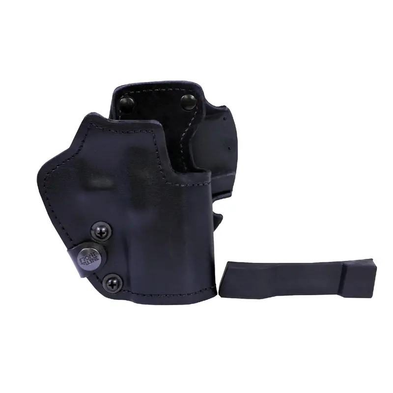 Three-Layer Synthetic Leather Belt Holster – Right-Hand Fit For Glock 17/22/31, Black 1